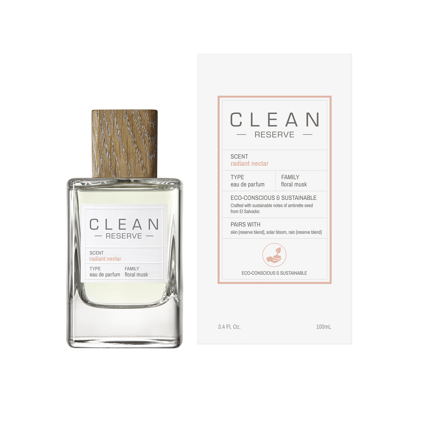 CLEAN RESERVE Radiant Nectar Fragrance – 3 Sizes – CLEAN Beauty Collective