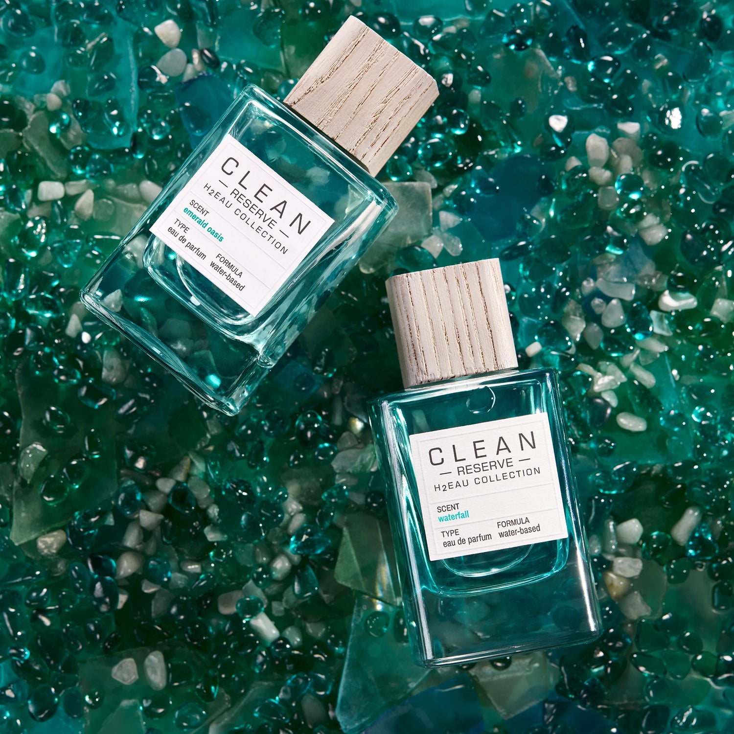 Glass Water Bottle - Emerald