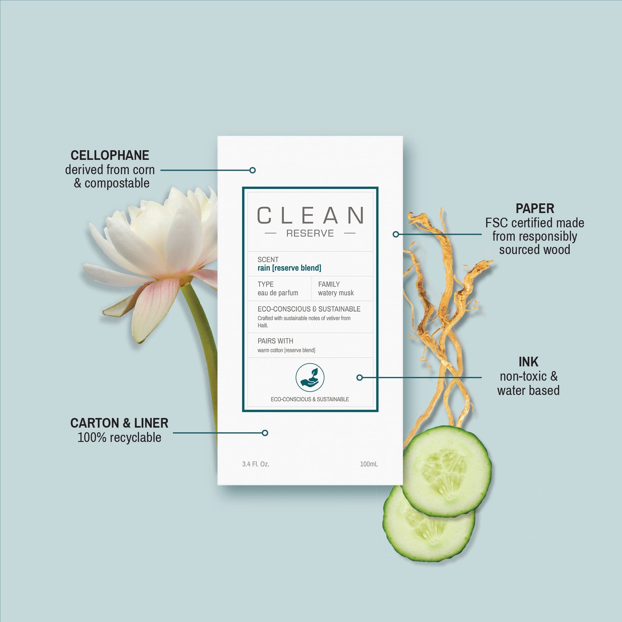 CLEAN RESERVE Warm Cotton Fragrance – Three Sizes – CLEAN Beauty